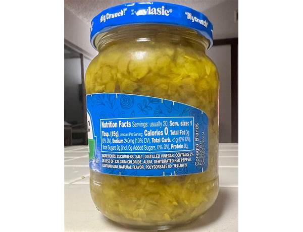 Dill relish food facts