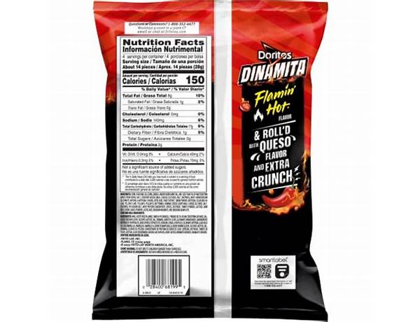 Dinamita nutrition facts