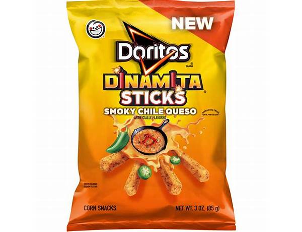 Dinamite sticks smokey chile queso food facts