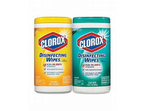 Disinfecting wipe ingredients