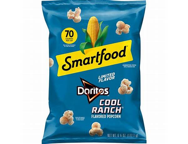 Doritos cool ranch popcorn food facts