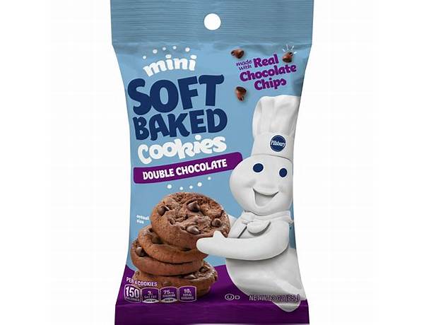 Double chocolate softbaked cookies food facts