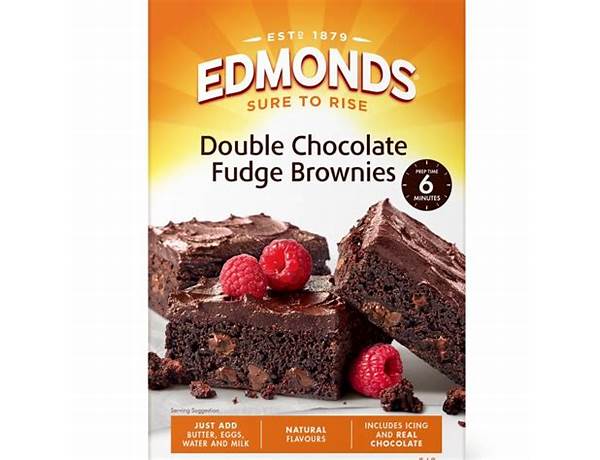 Double dark chocolate fudge food facts