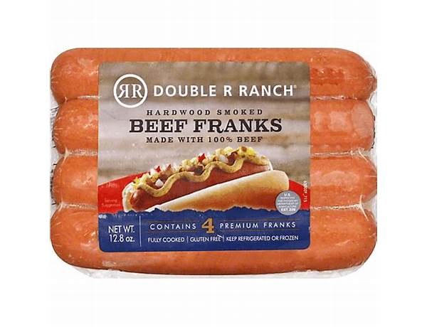 Double r ranch beef franks food facts