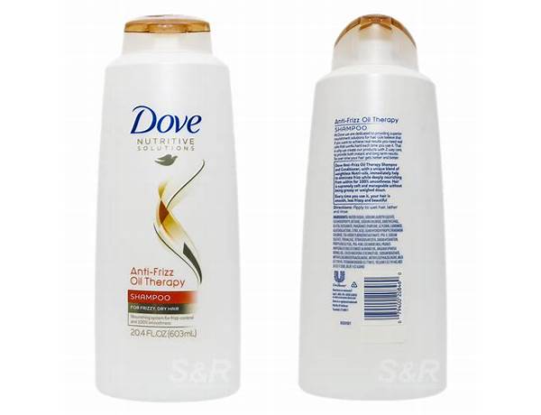 Dove anti frizz set - food facts