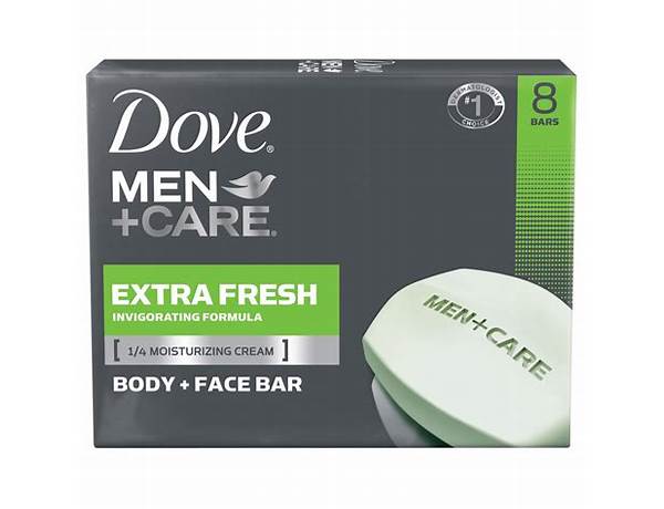 Dove men care bar soap food facts