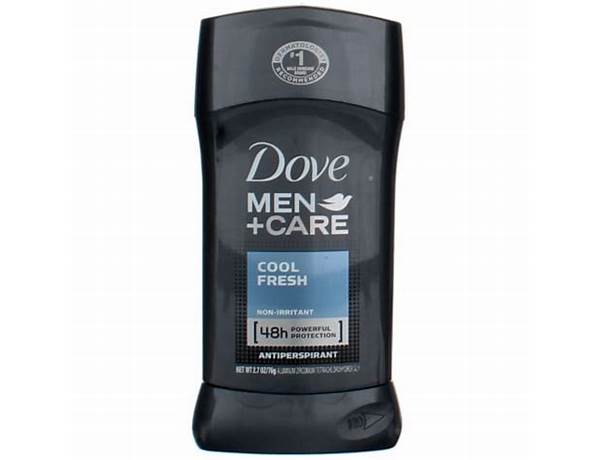 Dove men care cool fresh - food facts