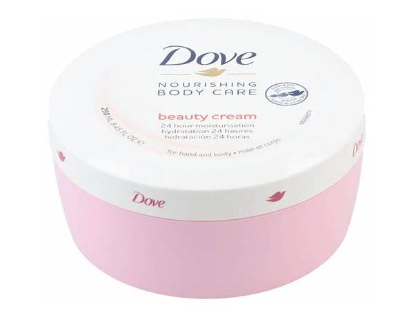 Dove nourishing body care nutrition facts