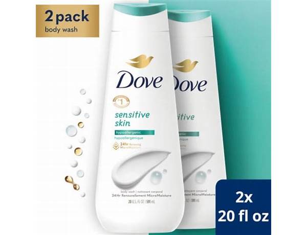 Dove sensitive - food facts