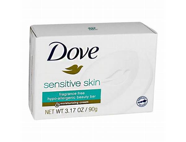 Dove sensitive skin soap - food facts