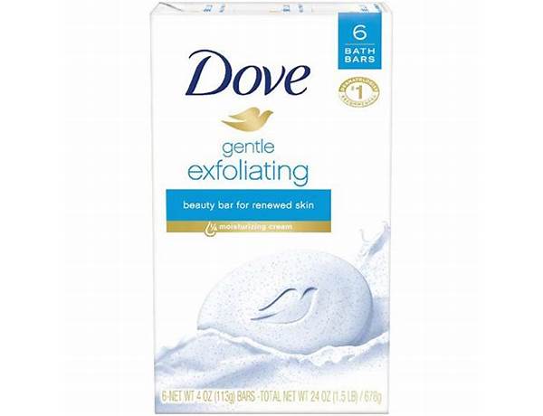 Dove soap - nutrition facts