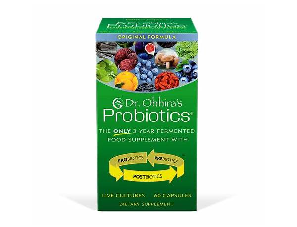 Dr. ohhrira’s probiotics food facts