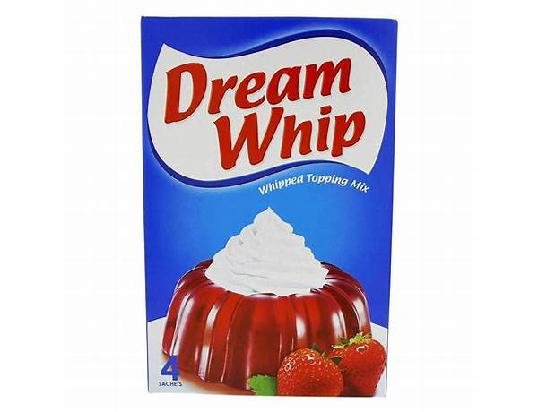 Dream whip food facts