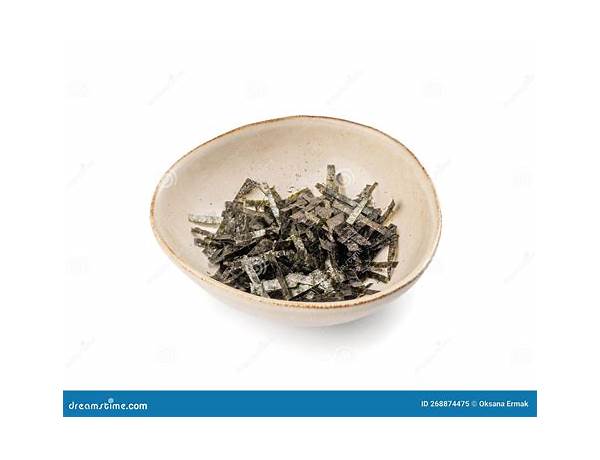 Dried Nori Seaweed Flakes, musical term