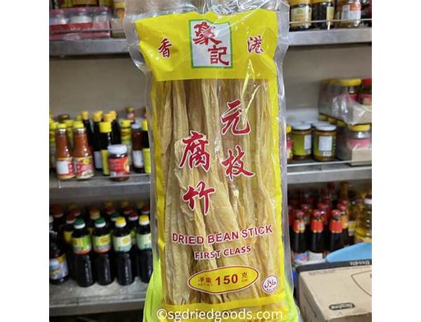 Dried bean curd stick food facts