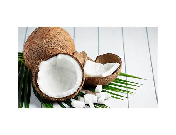 Dried coconut nutrition facts