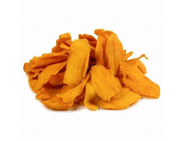 Dried mango strips food facts