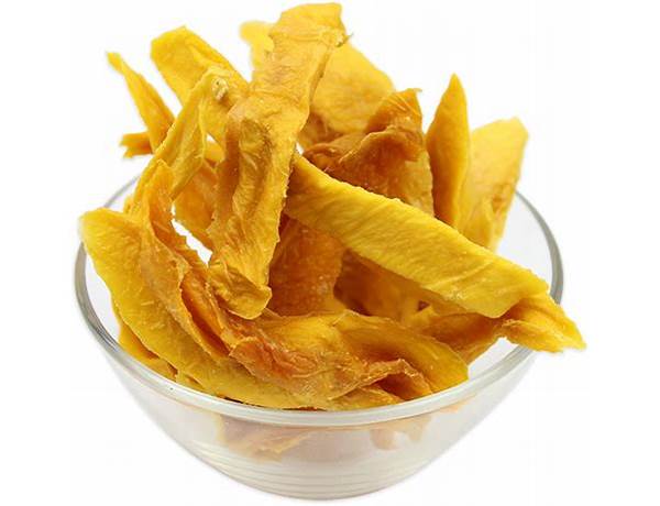 Dried mango strips ingredients