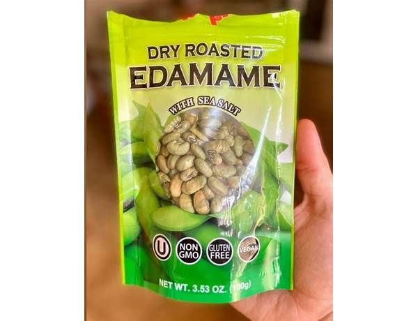 Dry roasted edamame sea salt ingredients