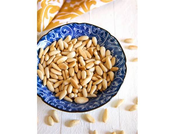 Dry toasted pine nuts ingredients