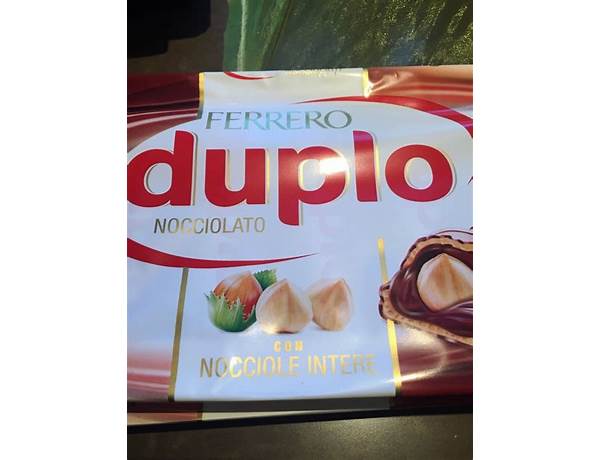 Duplo chonut food facts