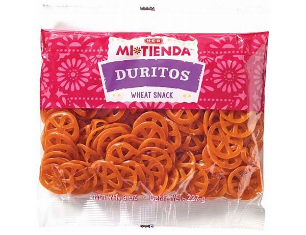 Duritos wheat snack ingredients