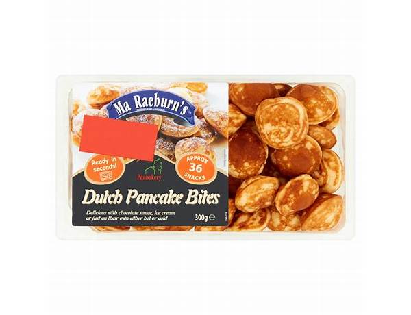 Dutch-style pancake bites food facts