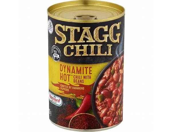 Dynamite hot chili with beans food facts