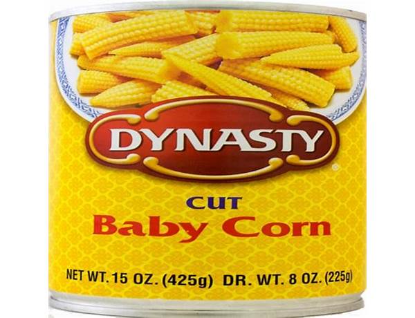 Dynasty, cut baby corn ingredients
