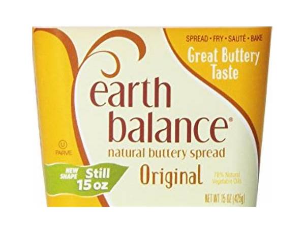 Earth balance original nutrition facts