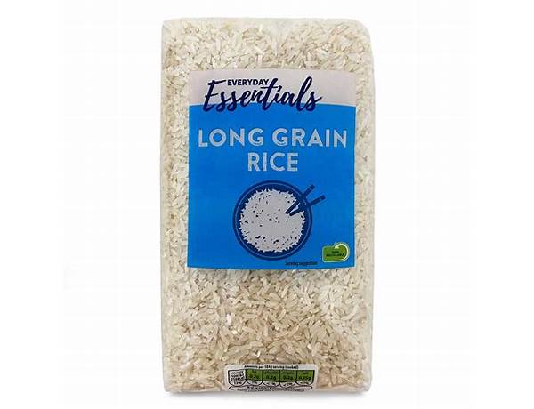 Easy cook long grain rice food facts