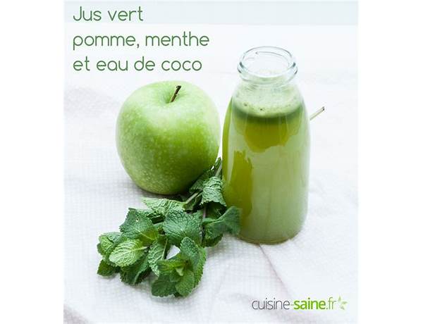 Eau de coco food facts