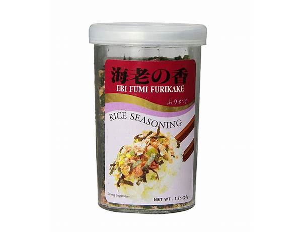 Ebi fumi furikake rice seasoning nutrition facts