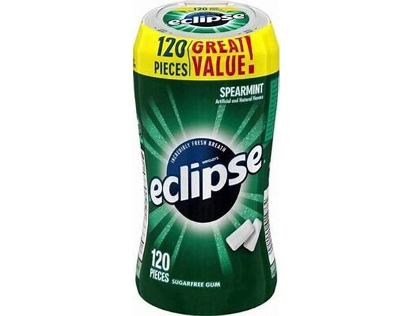 Eclipse spearmint gum food facts