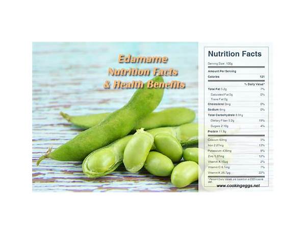 Edamame asian soybeans food facts