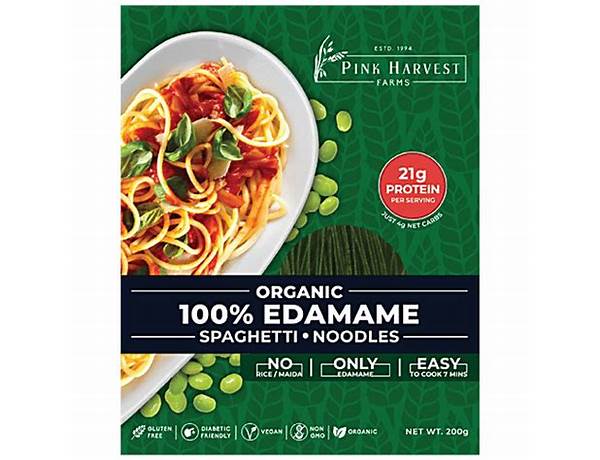 Edmame Spaghetti Noodles, musical term