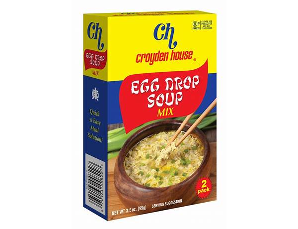 Egg drop soupmix food facts