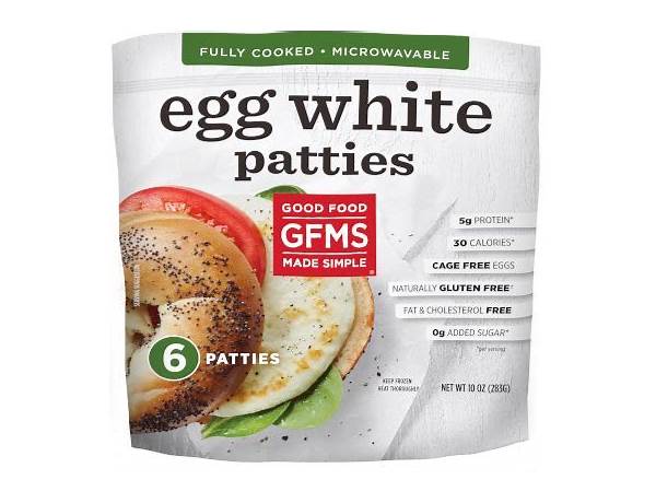 Egg white patties ingredients