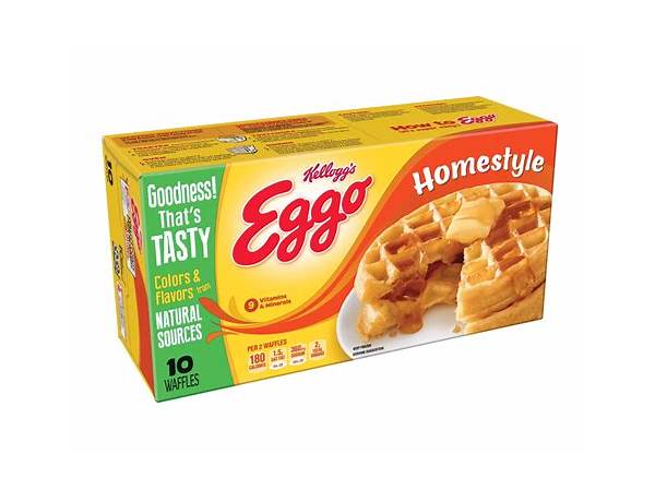 Eggo homestyle waffles food facts