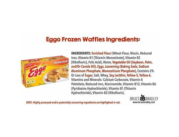 Eggo ingredients