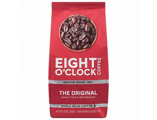 Eight o' clock the original medium roast food facts