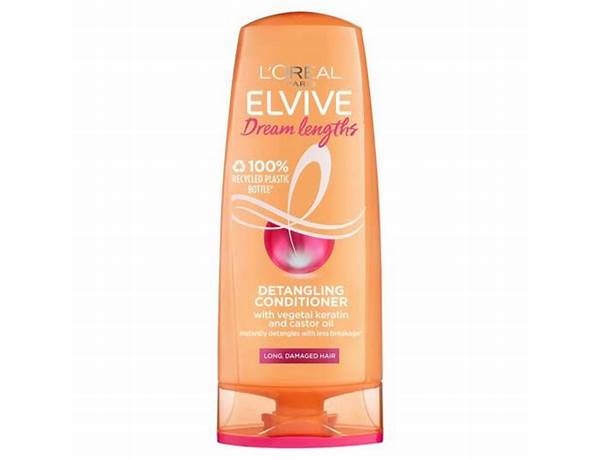 Elvive conditioner food facts