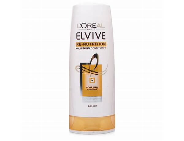 Elvive conditioner nutrition facts