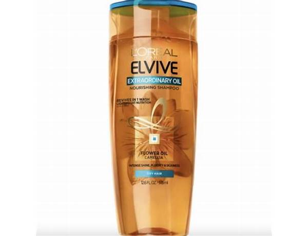 Elvive shampoo food facts