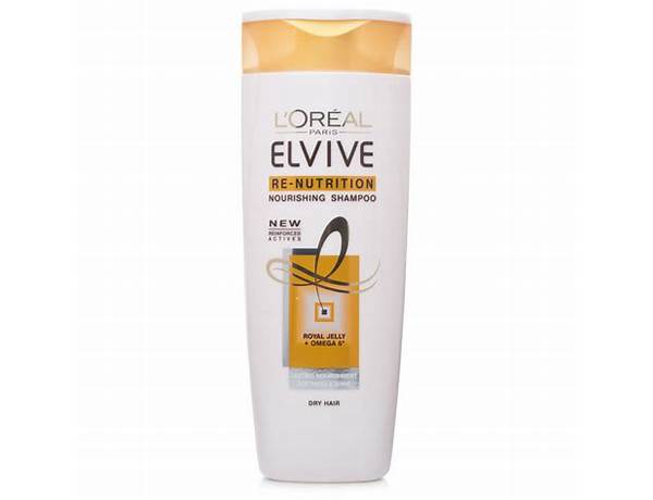 Elvive shampoo nutrition facts