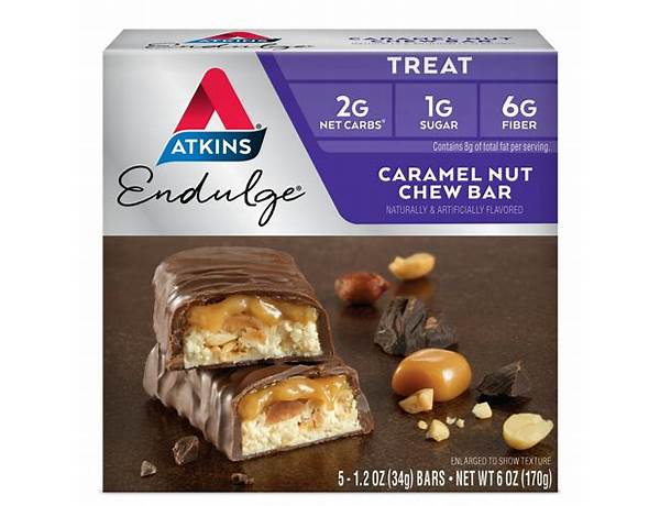 Endulge treat bar food facts