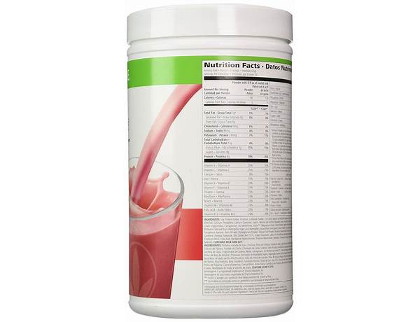 Energie 1 protein shake - food facts