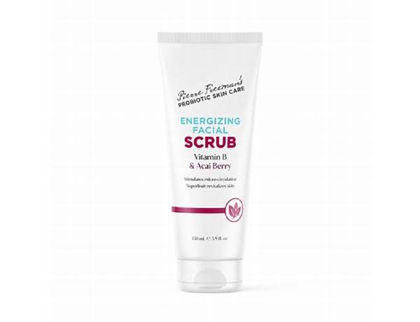 Energising face scrub nutrition facts