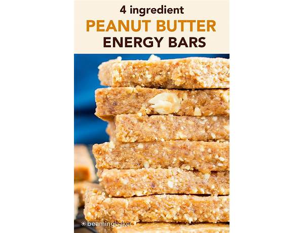 Energy bars ingredients