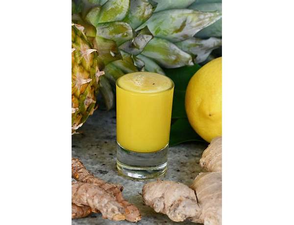 Energy pineapple ginger ingredients